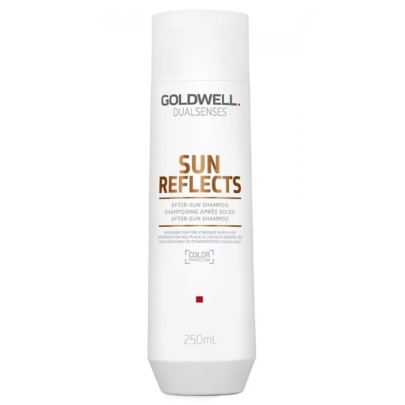 GOLDWELL Dualsenses Sun Reflects After Sun Shampoo regeneračný šampón na vlasy a telo 250ml
