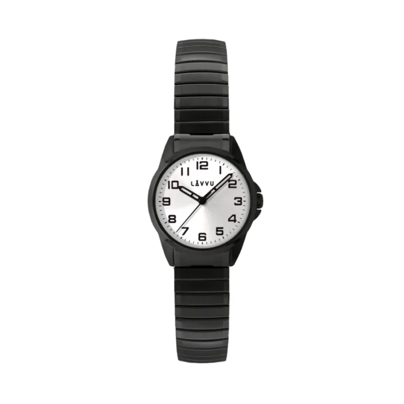 Dámske pružné hodinky Stokholm Small Black LAVVU LWL5015