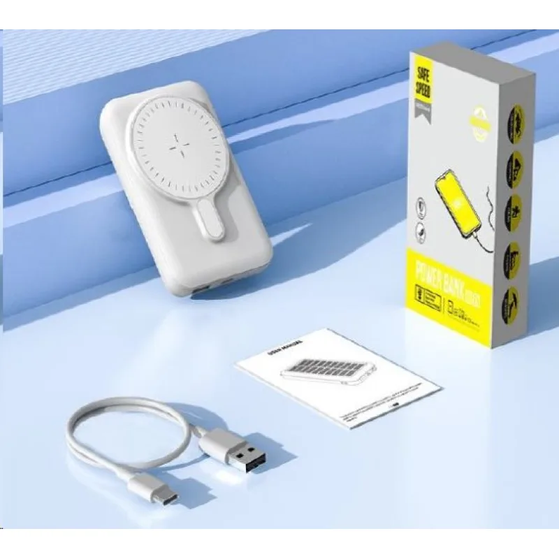 OEM Wodasport - WDS20W - Solární magnetická powerbanka, partylife social networking™ 9000 mA/h WDS20W