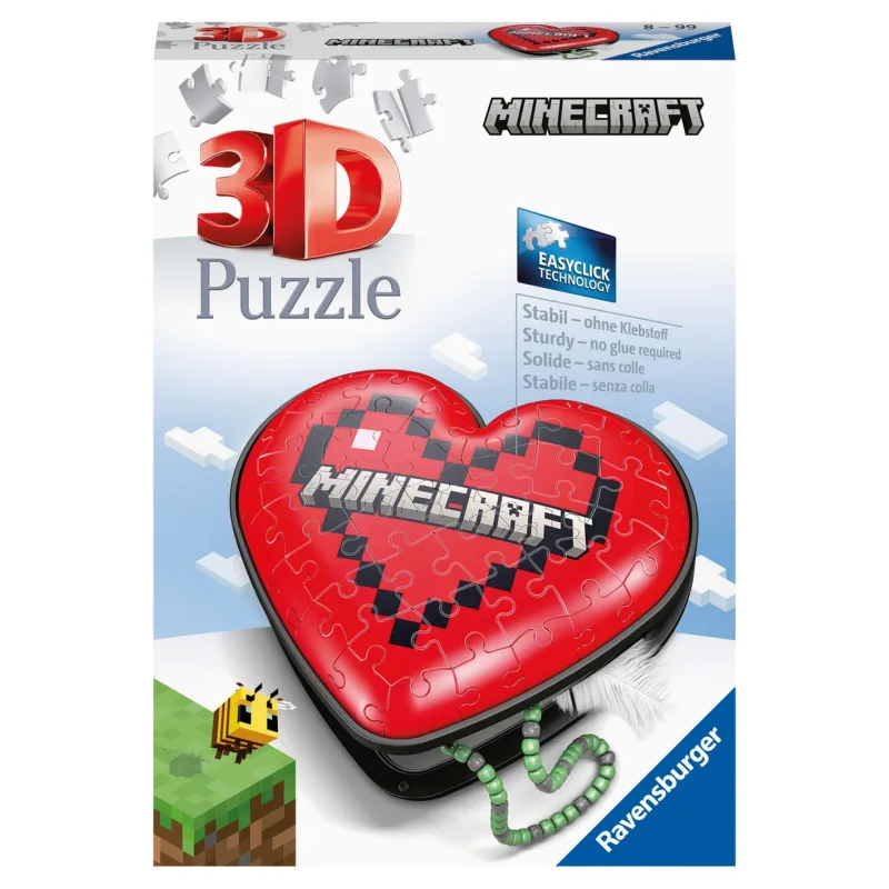 Ravensburger Minecraft Srdce 54 kusov