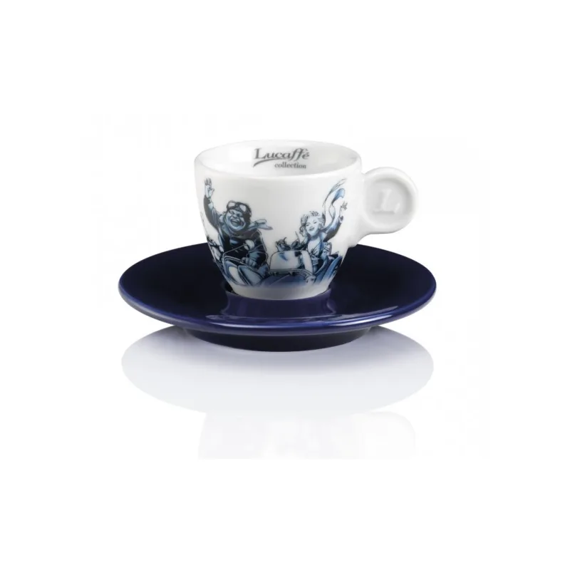 Lucaffé Blucaffé Espresso šálka a tanierik