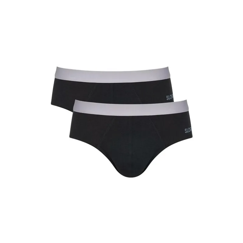 2 pack slipov Sloggi ABC GO čierne XXL