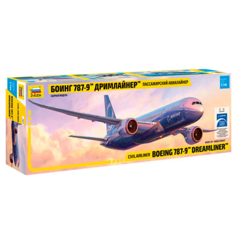 Zvezda Model Kit letadlo 7021 Boeing 787-9 Dreamliner (1:144)