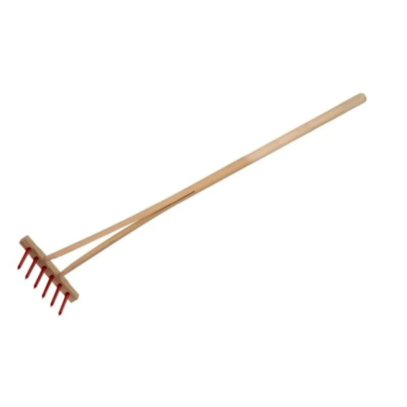 Hrábě s dřevěnou rukojetí 90 cm