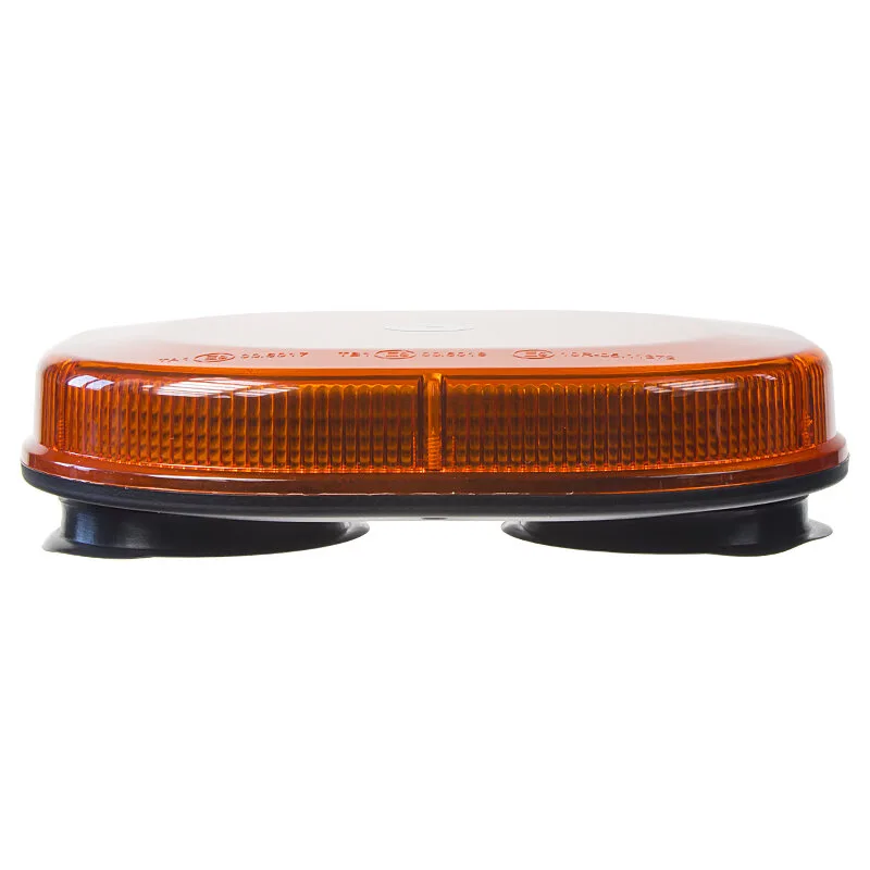 Rampa oranžová, 32LEDx1W, magnet, 12-24V, 200mm, ECE R65 kf18m