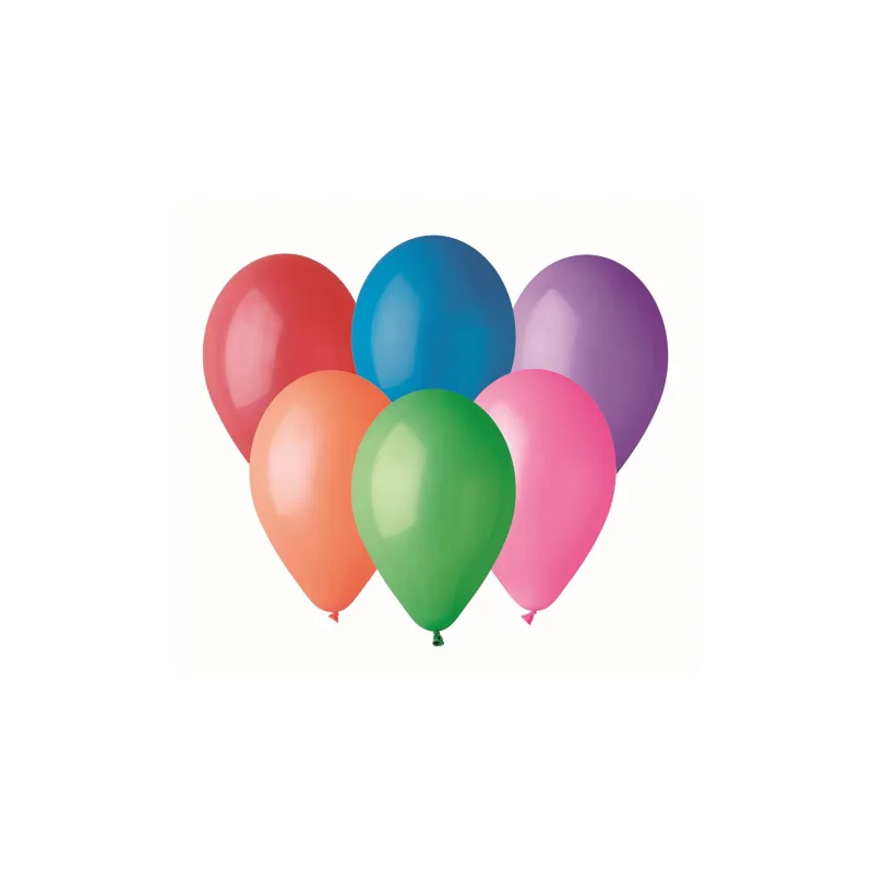 Smart Balloons Balónik/Balóniky nafukovacie 13" 33cm 50ks v sáčku karneval