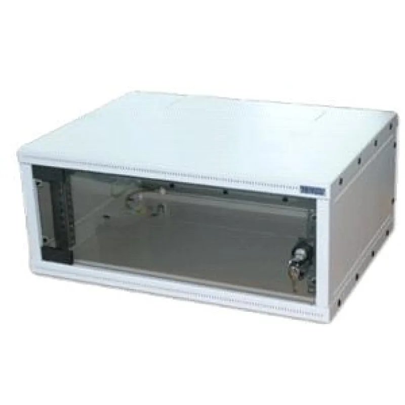 TRITON 19"rozvaděč jednodílný 9U/400mm FLAT-PACK skl.dv. RXA-09-AS4-CAX-A1