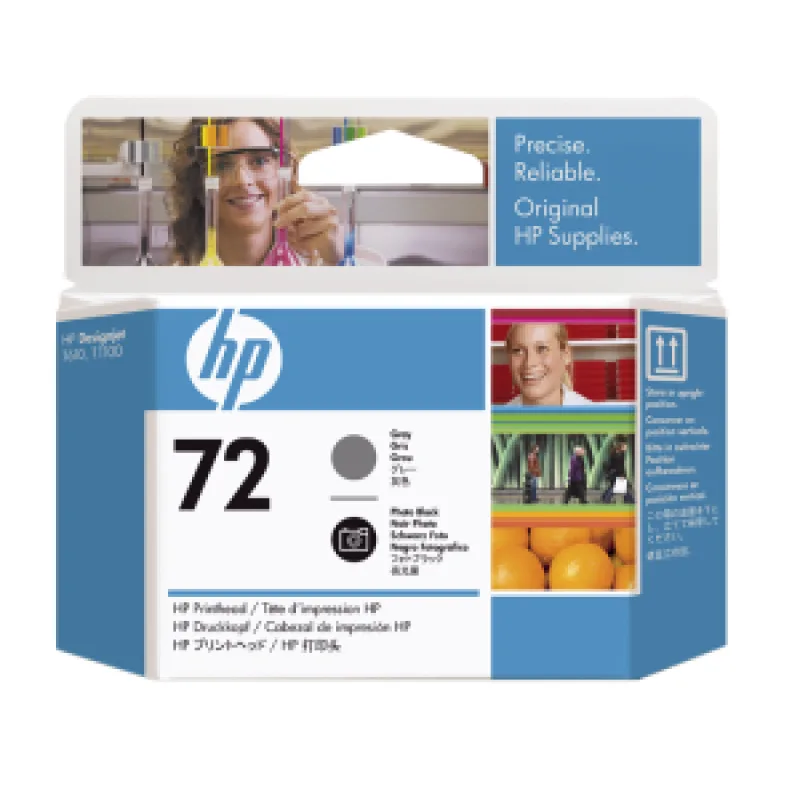 HP no 72 - šedá a foto černá tisk. hlava, C9380A C9380A