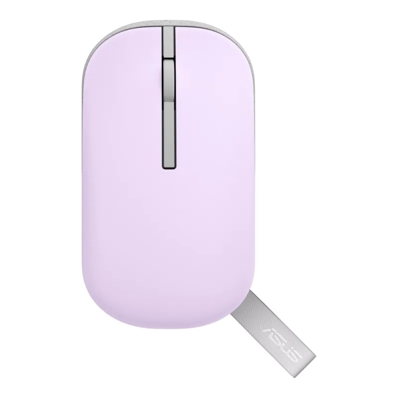 ASUS MD100/Cestovní/Optická/1 600 DPI/USB+BT/Fialová 90XB07A0-BMU010