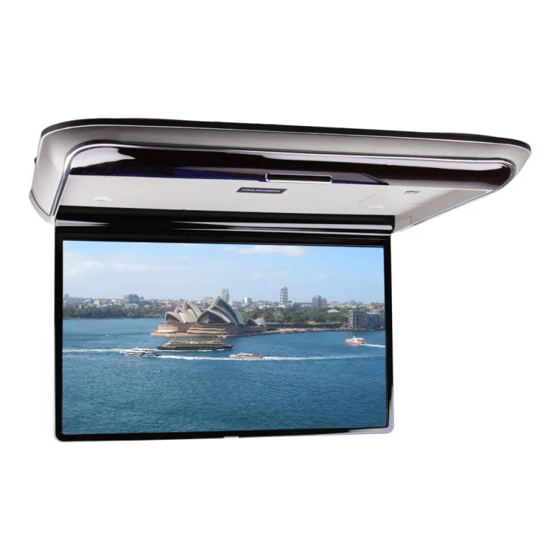 Stropní LCD monitor 13,98" s OS. Android USB/HDMI/IR/FM, dálkové ovládání se snímačem pohybu, šedá ds-139Acgr