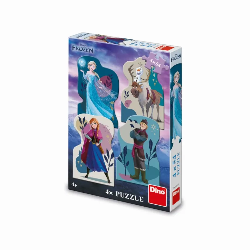 Dino FROZEN: FRIENDSHIP 4x54 puzzle