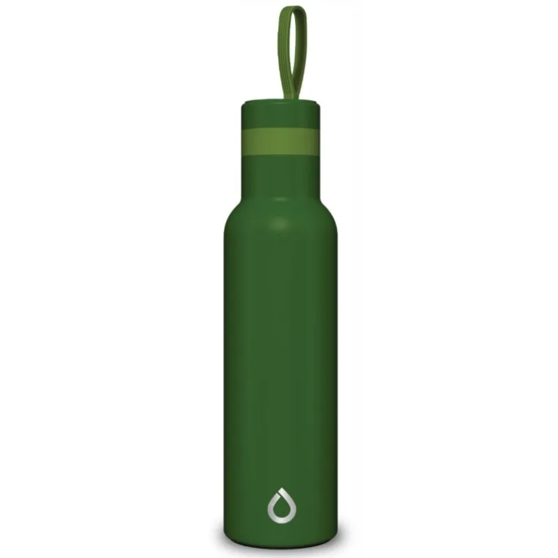 Termoska DAFI Thermal Bottle 0,5 l – zelená nerezová fľaša na teplé aj studené nápoje