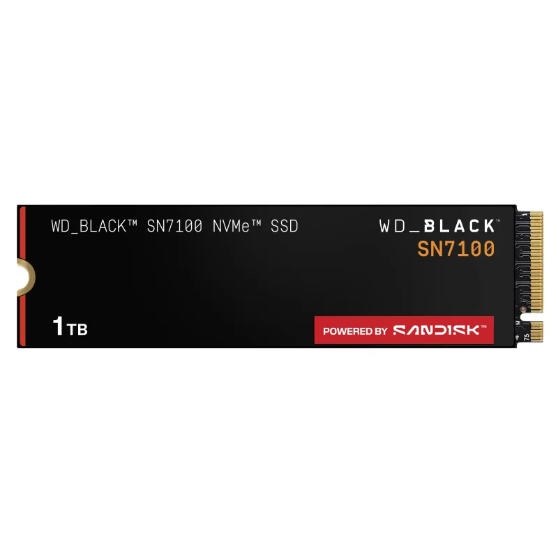 SANDISK WD Black SN7100 POWERED BY SANDISK/1TB/SSD/M.2 NVMe/5R WDS100T4X0E