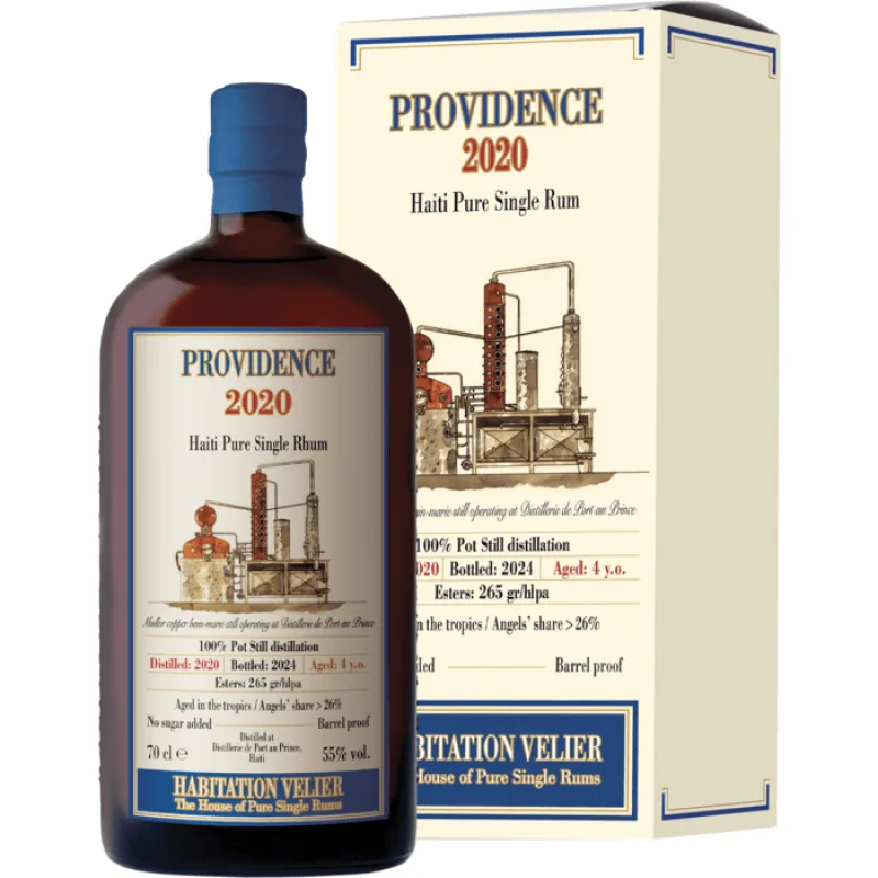 Habitation Velier Providence 2020 55% 0,7 l (kartón)