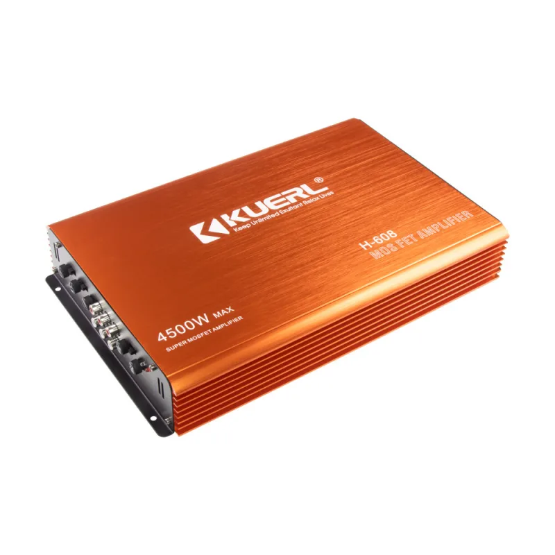 KUERL 4cestný zesilovač do auta, 4 x 60W / 2 x 160W AP-608