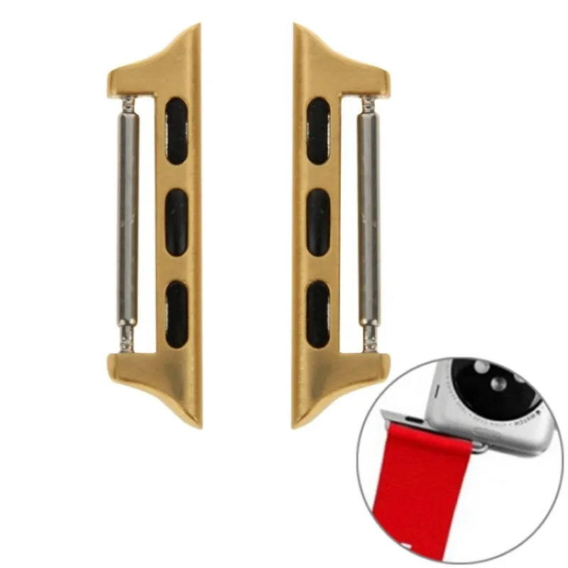 pružinové magnetické konektory pro Apple Watch zlaté 42mm/44mm/45mm ESES 1599420674