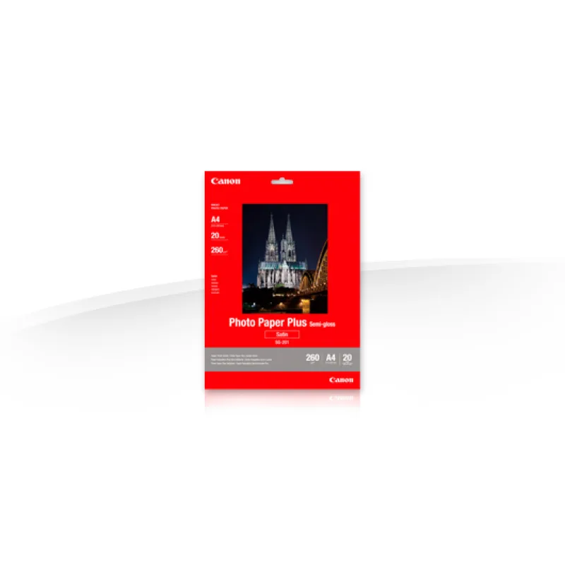 Canon SG-201, 10x15 fotopapír saténový, 5ks, 260g 1686B072