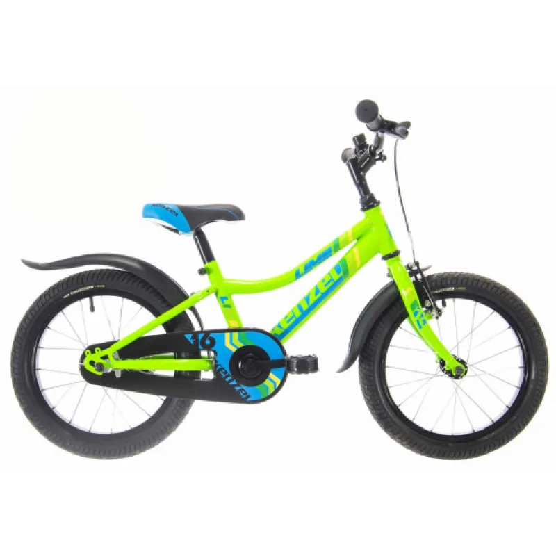 Kenzel Dětské jízdní kolo Lime RF16 1spd nenově zelené