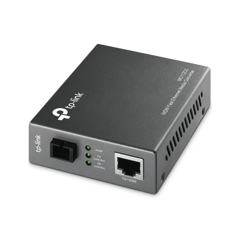 TP-Link MC112CS FE WDM SM 20km SC 1310nmTX/1550nmRX Media Conv. MC112CS