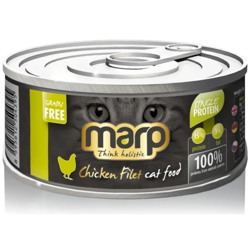 Marp holistic Marp Cat Chicken Filet 3x 70 g