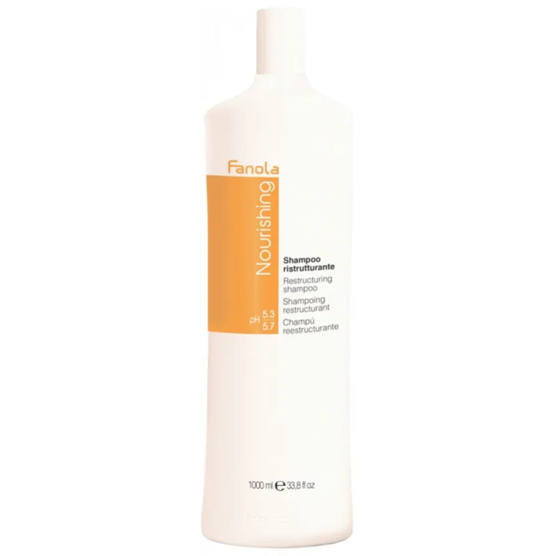 FANOLA Nourishing Restructuring Shampoo 1000ml - vyživujúci šampón pre suché a krepaté vlasy