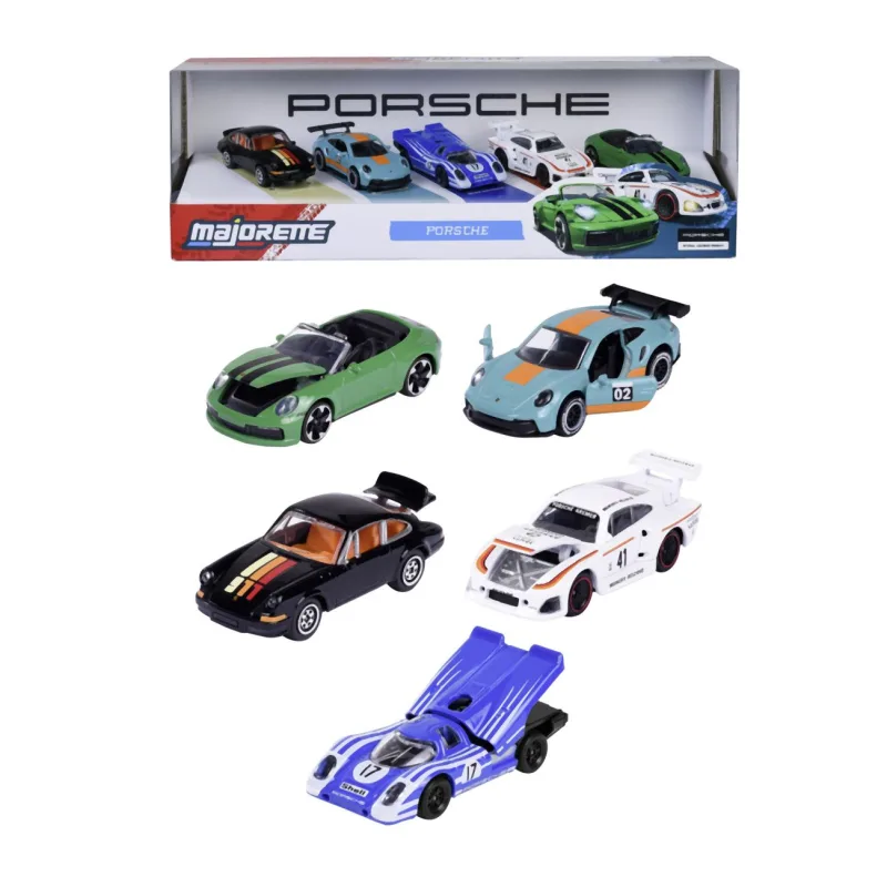 Majorette Porsche Motorsport Dárková sada 5 ks