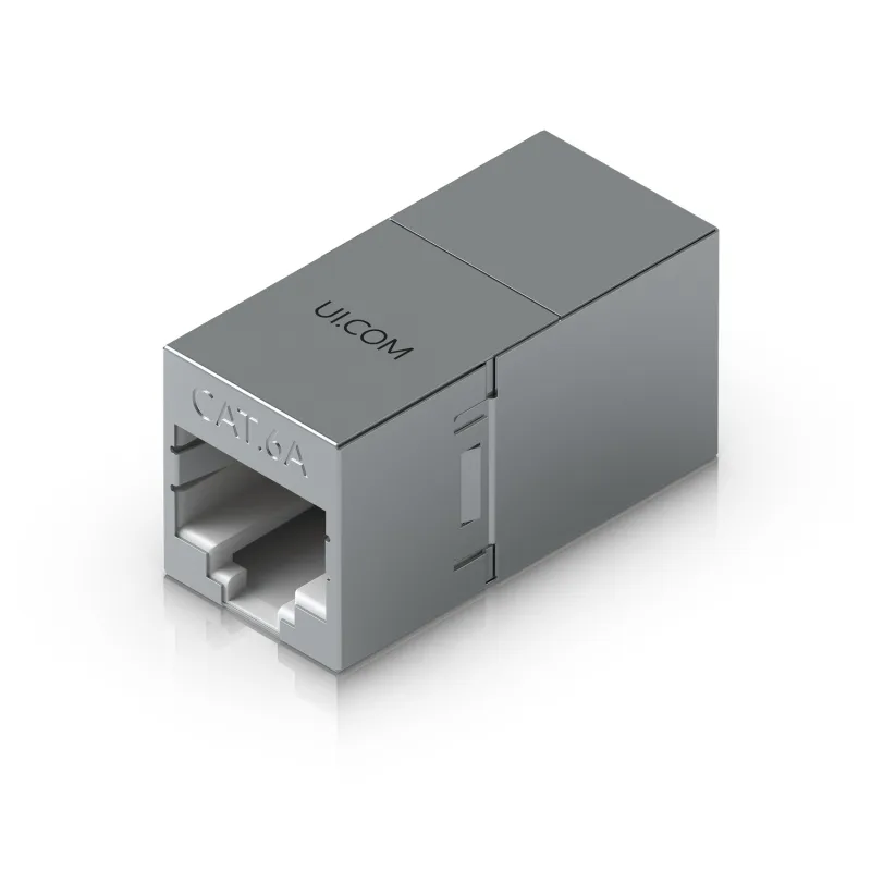 Ubiquiti UACC-RJ45-Coupler-C6A, RJ45 Inline Coupler Indoor, 10-Pack UACC-RJ45-Coupler-C6A