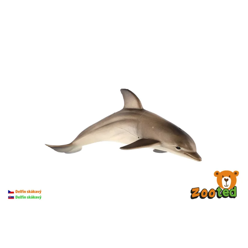 ZOOted Delfín skákavý zooted plast 12cm v sáčku