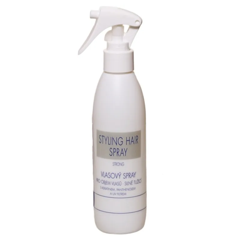 HESSLER Styling Vlasový silne tužiaci spray na vlasy s rozprašovačom 200ml