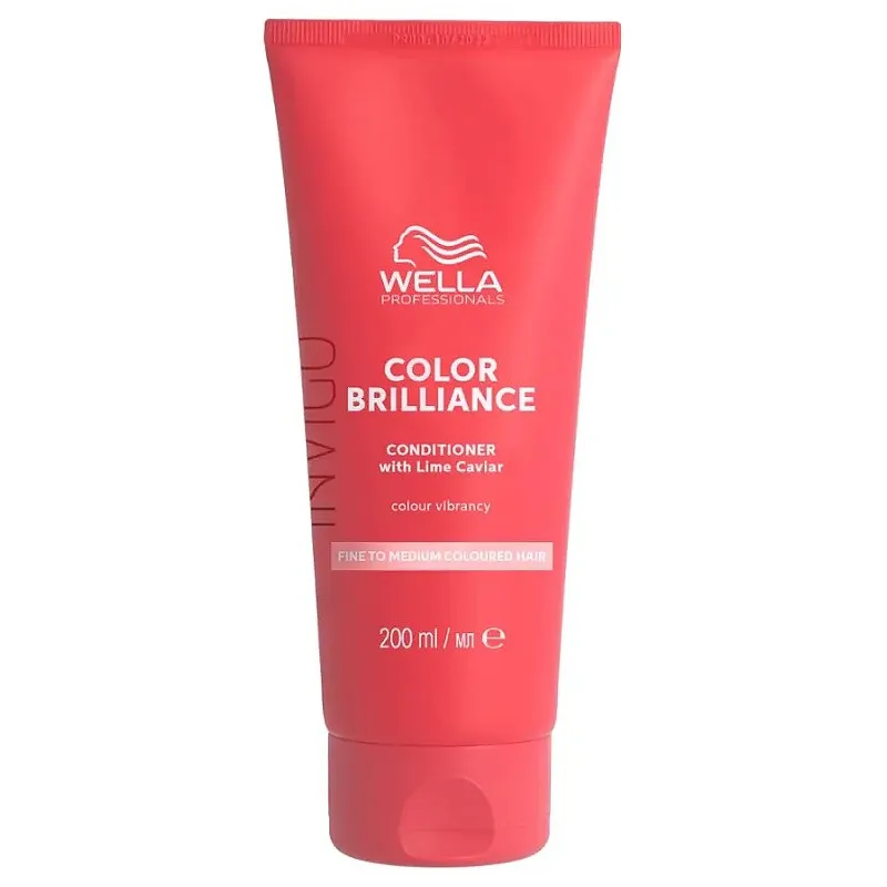 WELLA Invigo Brilliance Color Conditioner Fine Normal 200ml - balzám na farbené vlasy