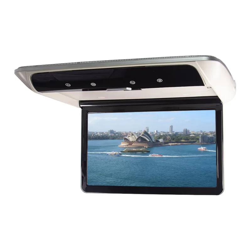 Stropní LCD monitor 13,3" s OS. Android USB/SD/HDMI/FM, dálkové ovládání se snímačem pohybu, šedý DS-133Acgr