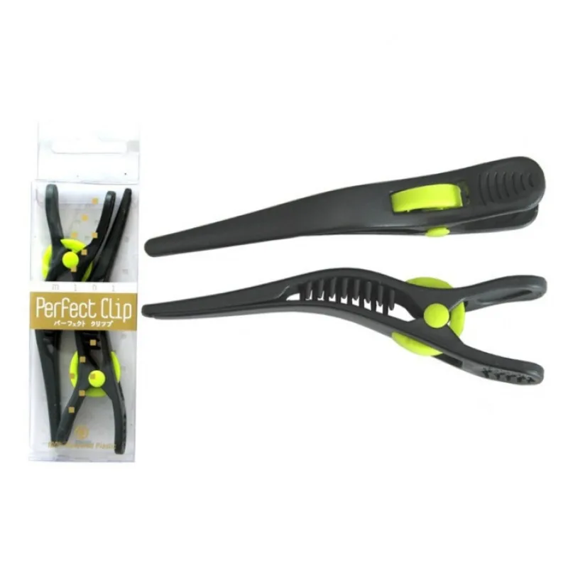 DUKO-EXIM DUKO Pomôcky Perfect Clips kadernícke plastové spony na vlasy 10cm - 2ks