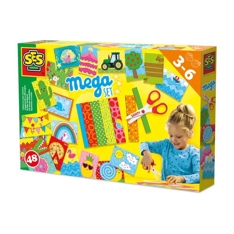 SES Mega set - vystrihovanie
