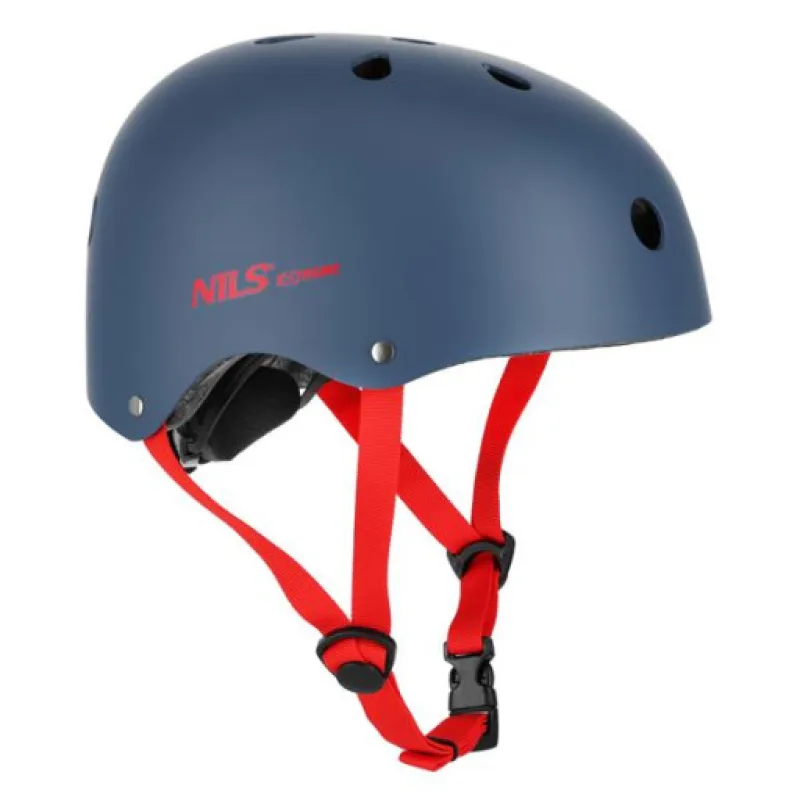 Helma NILS Extreme MTW001-1 šedo-červená vel.M (55-58cm)