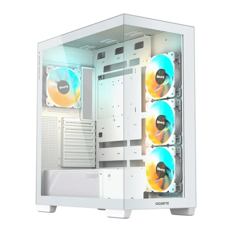 GIGABYTE C500 PANORAMIC STEALTH ICE/Midi Tower/Transpar./Bílá GB-C500PI ST