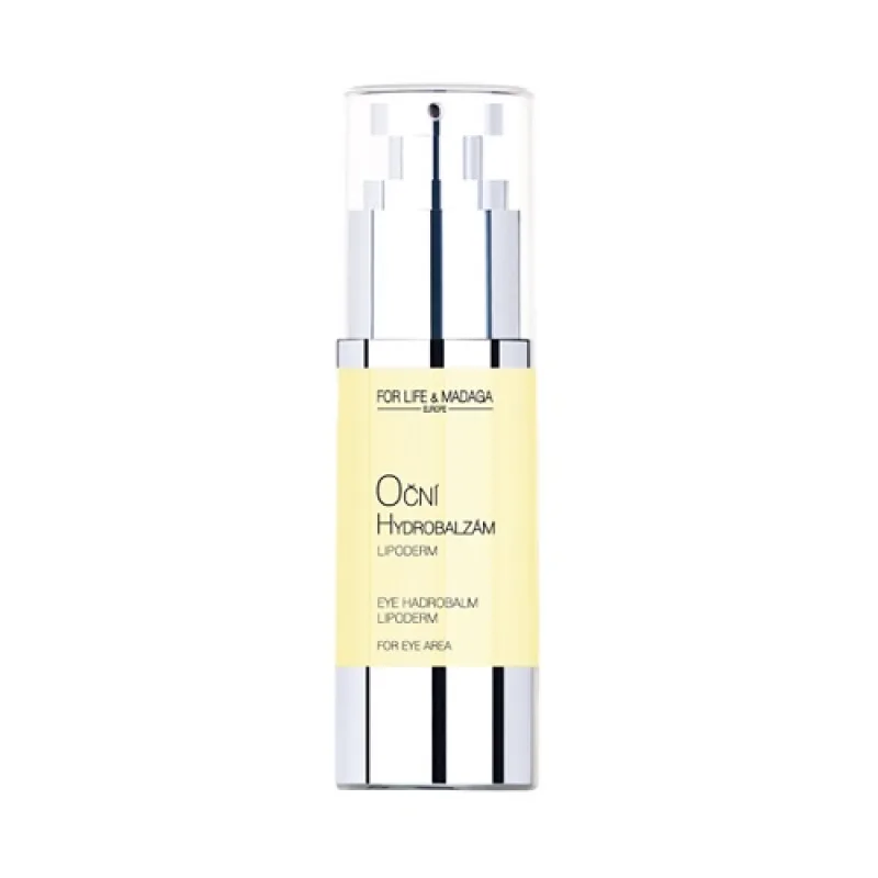 For Life & Madaga Oční hydrobalzám Lipoderm - Gel pro péči o oční okolí 30 ml