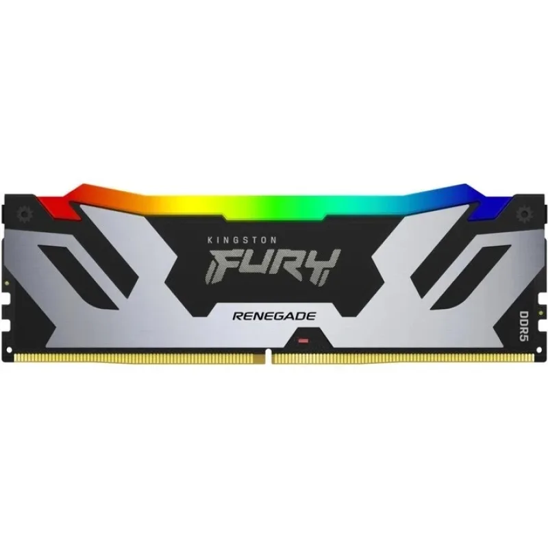 Kingston FURY Renegade/DDR5/96GB/6400MHz/CL32/2x48GB/RGB/Black/Silv KF564C32RSAK2-96
