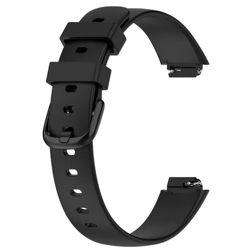 Silikonový řemínek pro Fitbit Inspire 3 - Velikost L, černý ESES 1530003120