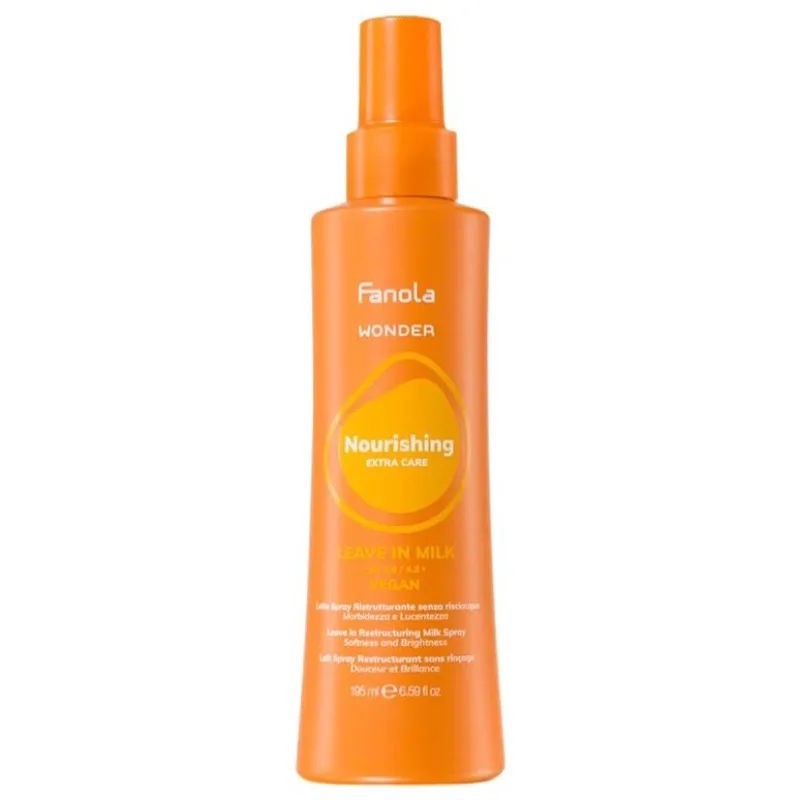 FANOLA Wonder Nourishing Leave In Milk 195ml - bezoplachová starostlivosť na suché krepaté vlasy