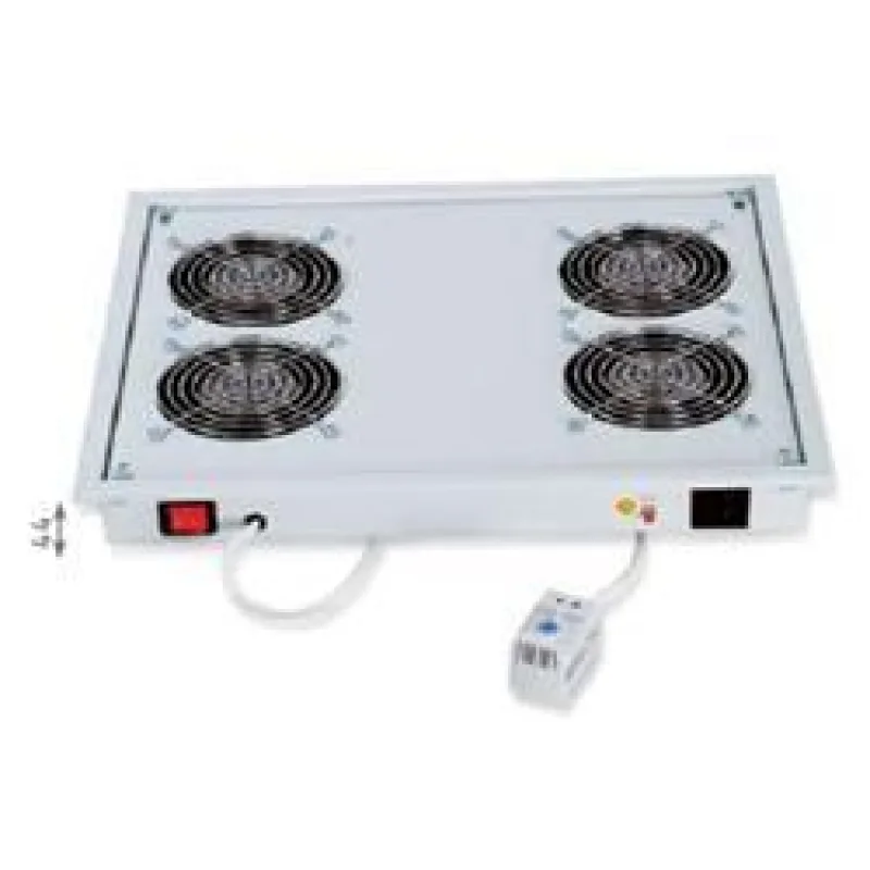 TRITON Vent.j. horní(spodní) 2x ventilátor 220V/46W šedá RAC-CH-X03-X3