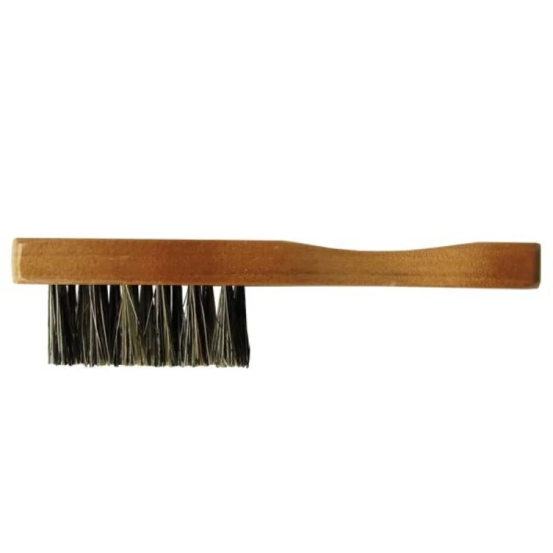 DUKO-EXIM DUKO WC-11 Pánska drevená kefka na fúzy 115x16mm - prírodné štetiny