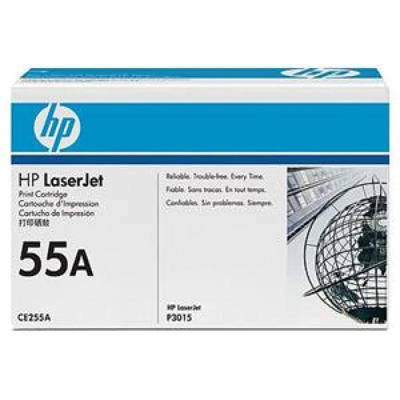 HP tisková kazeta černá, CE255A CE255A