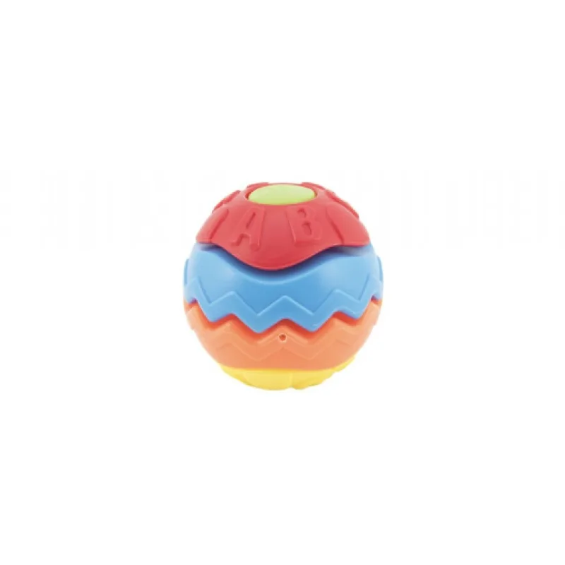 Teddies Skládačka plastový míček 9cm