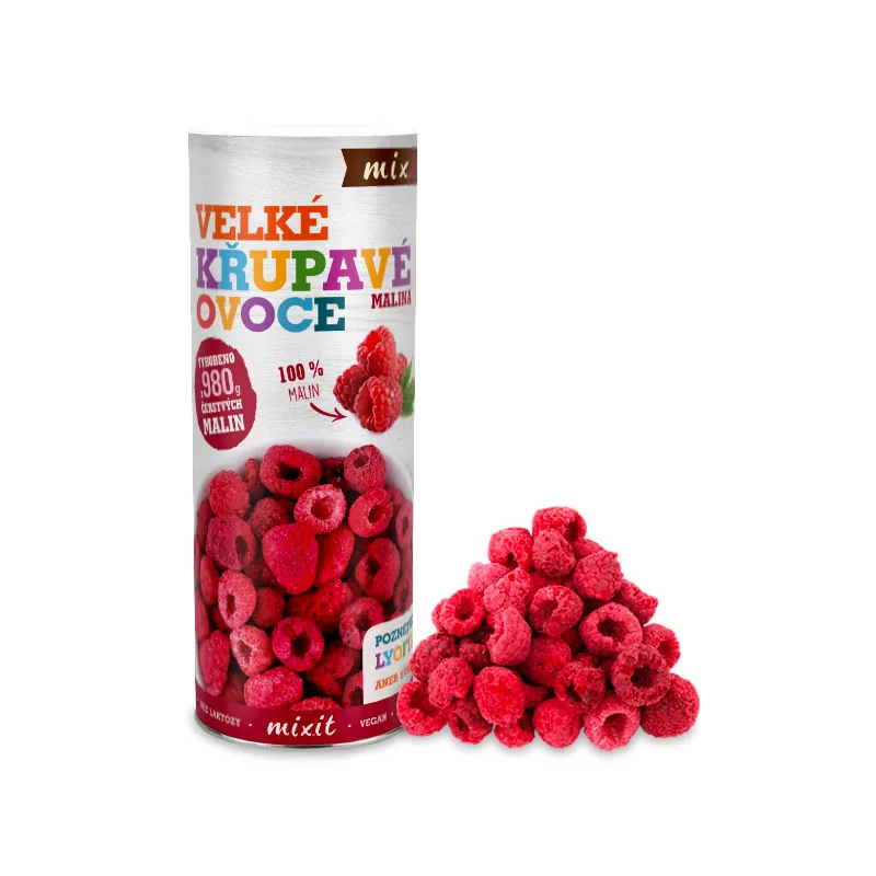 Mixit Velká chrumkavá malina - 140g