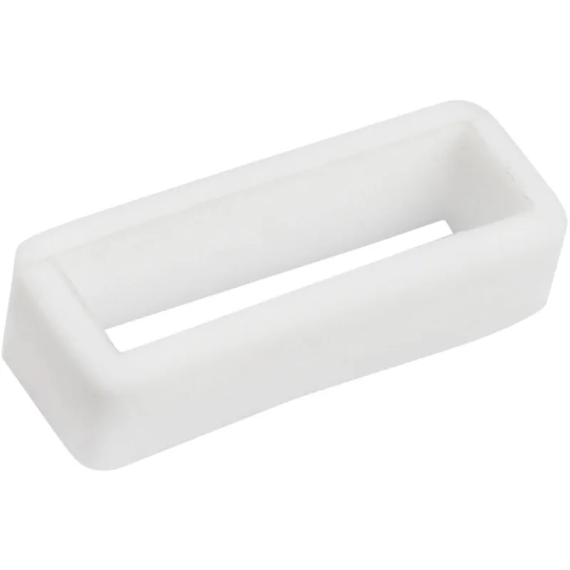 Silikónové pútko k remienku na hodinky 22 mm biele ADANITO PU12-22-22