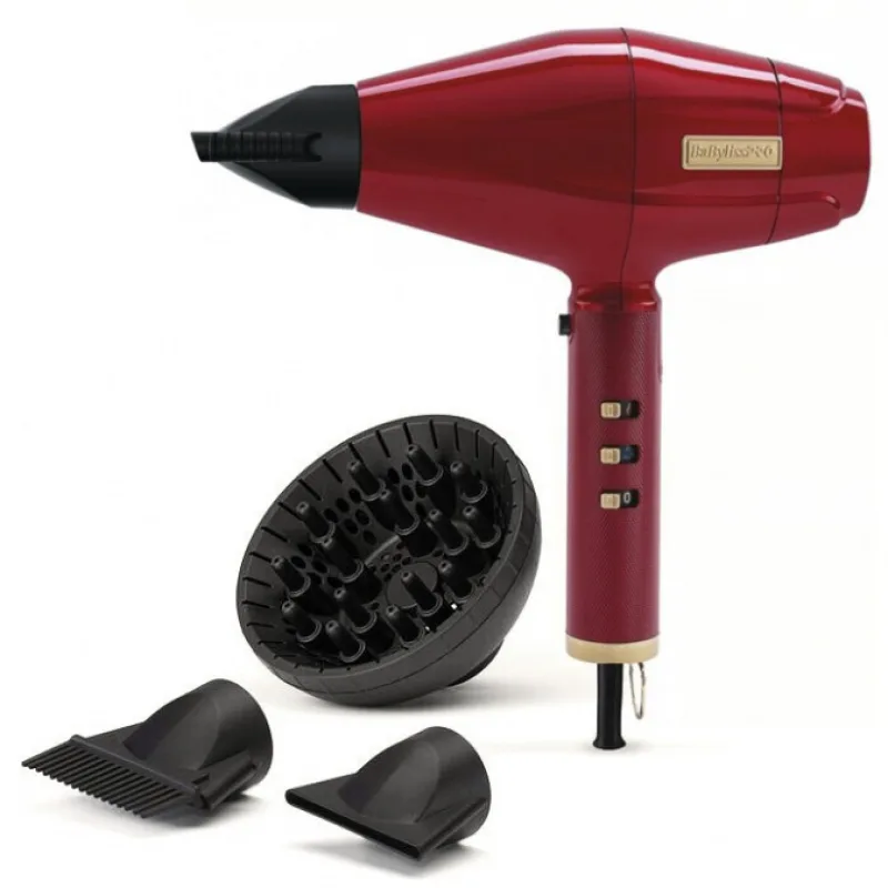 BABYLISS PRO FXBDR1E REDFX 2200W - profesionálny ionic fén s digitálnym motorom - červený