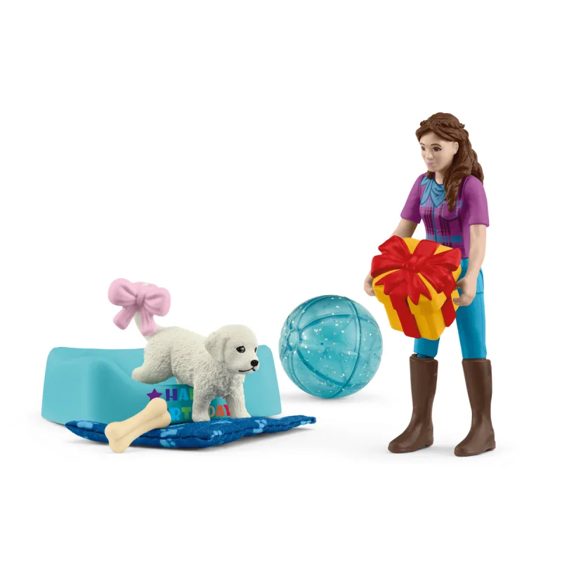 Schleich 42744 Narodeninová oslava s Lisou, hracia sada