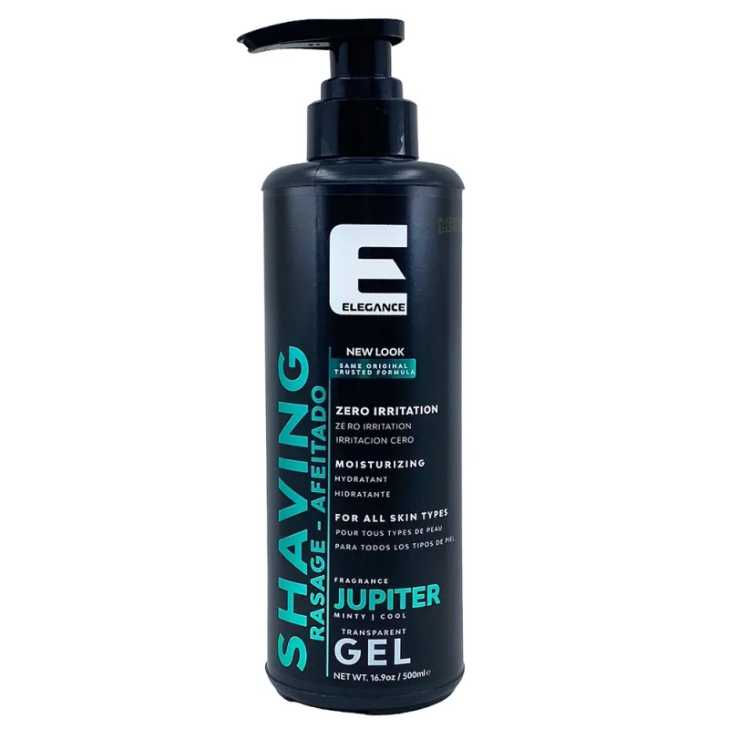 Gél na holenie ELEGANCE Shaving gél Jupiter 500 ml