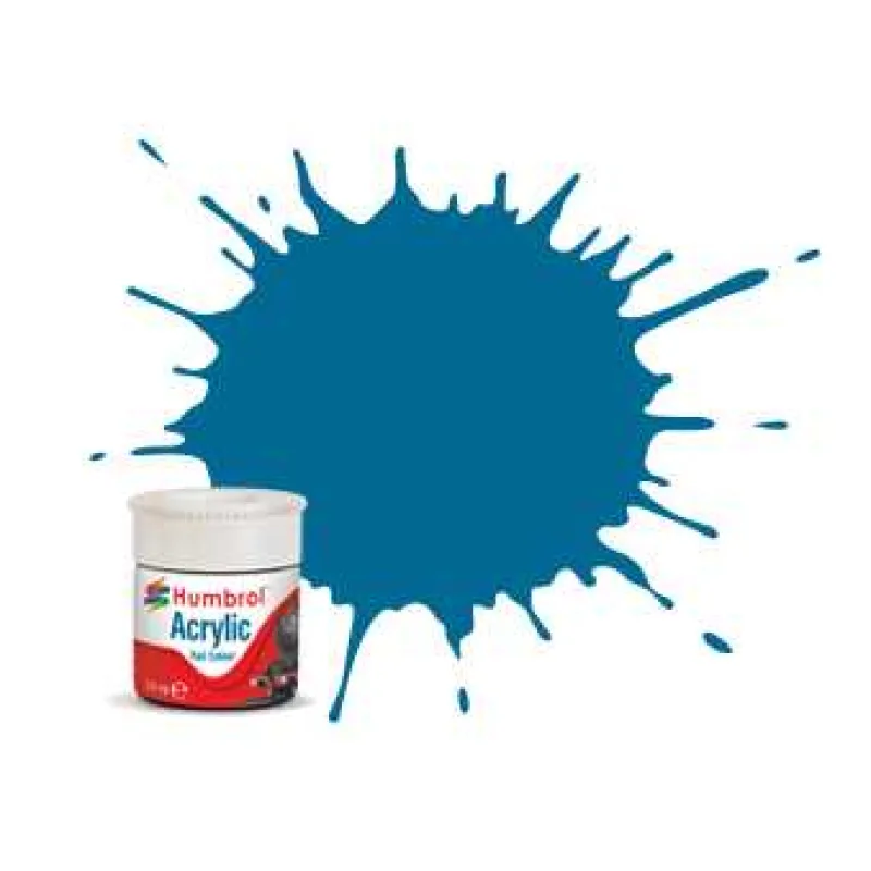 Humbrol farba akryl železničná AB2404 - No RC404 Garter Blue - Matná - 14ml