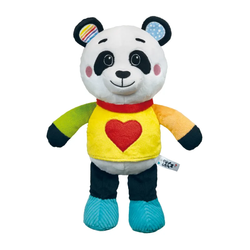 Clementoni Maznajúca plyšová Panda so zvukmi